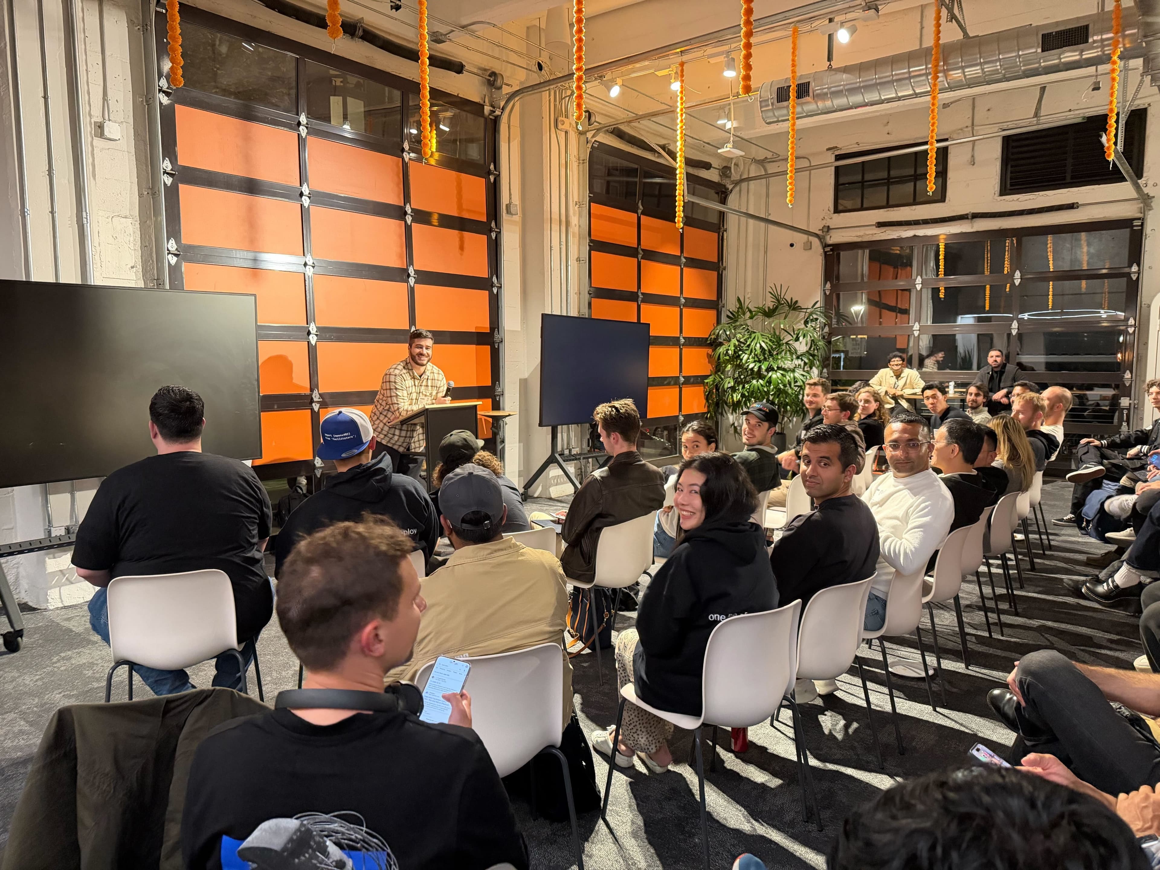 Team collaborating on project